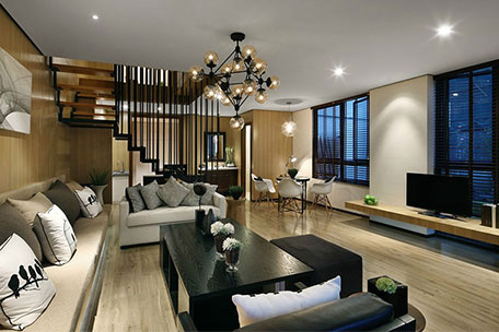 兩江春城-現(xiàn)代風(fēng)格-90平