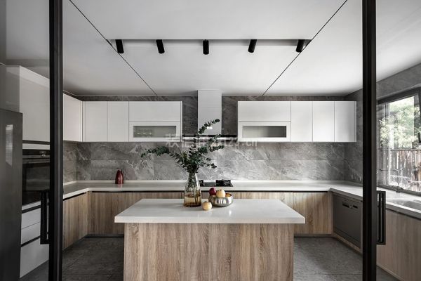 現代極簡風格廚房裝修效果圖 現代極簡風格廚房裝修效果圖