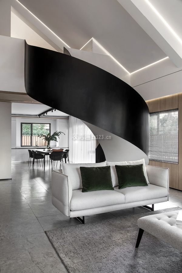 現代極簡風格樓梯裝修效果圖 現代極簡風格樓梯裝修效果圖