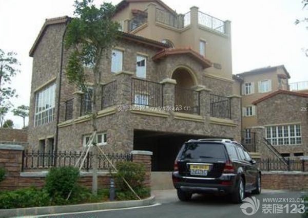 別墅陽臺護(hù)欄效果圖